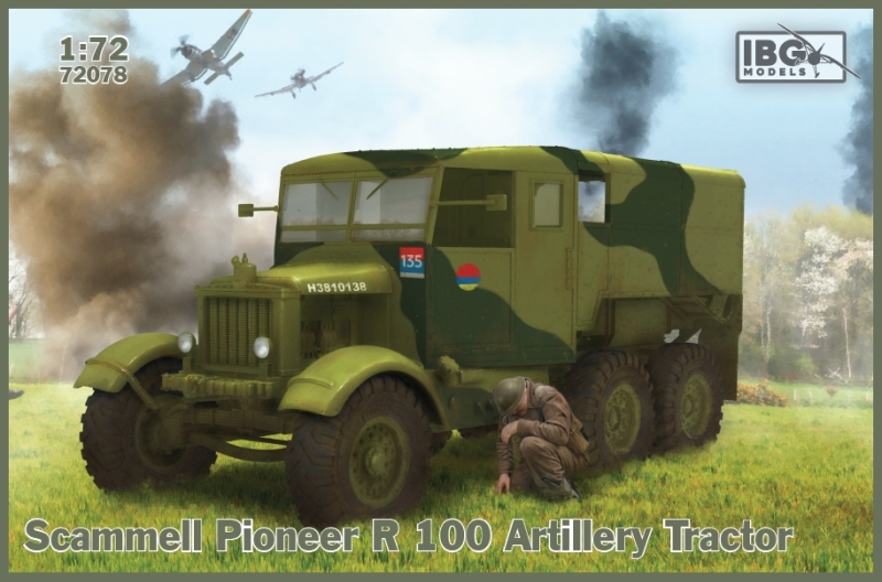 Scammell Pioneer R 100 Artillery Tractor 1/72
