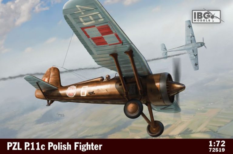 PZL P.11c Polish Fighter 1/72