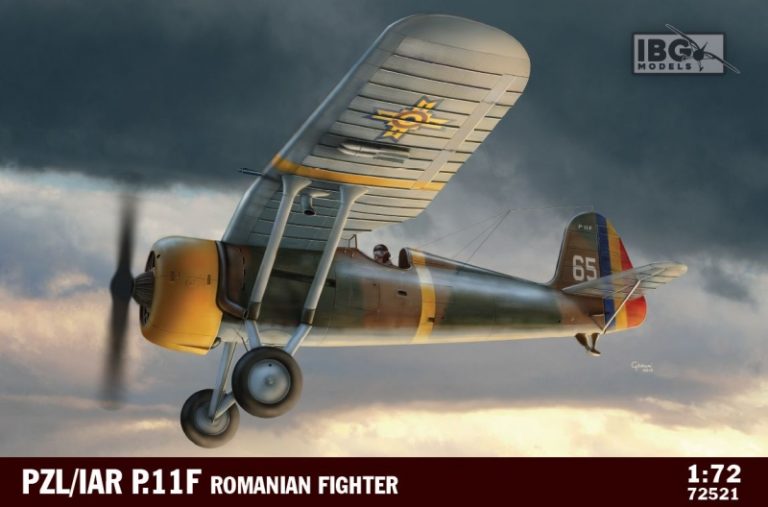 PZL/IAR P.11F Romanian Fighter 1/72
