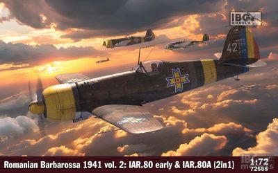 Romanian Barbarossa 1941 Vol.2 IAR.80 early & IAR.80A 1/72