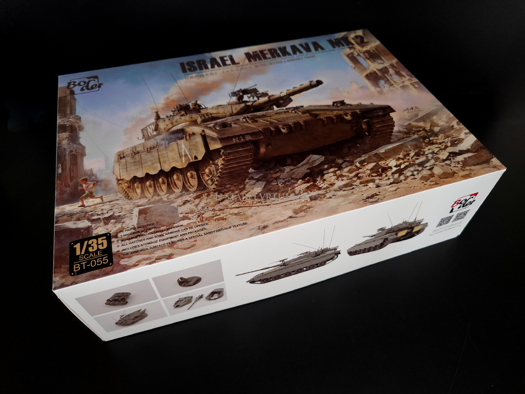 Israel Merkava Mk.2 W/ Full Interior & Workable Tracks 1/35