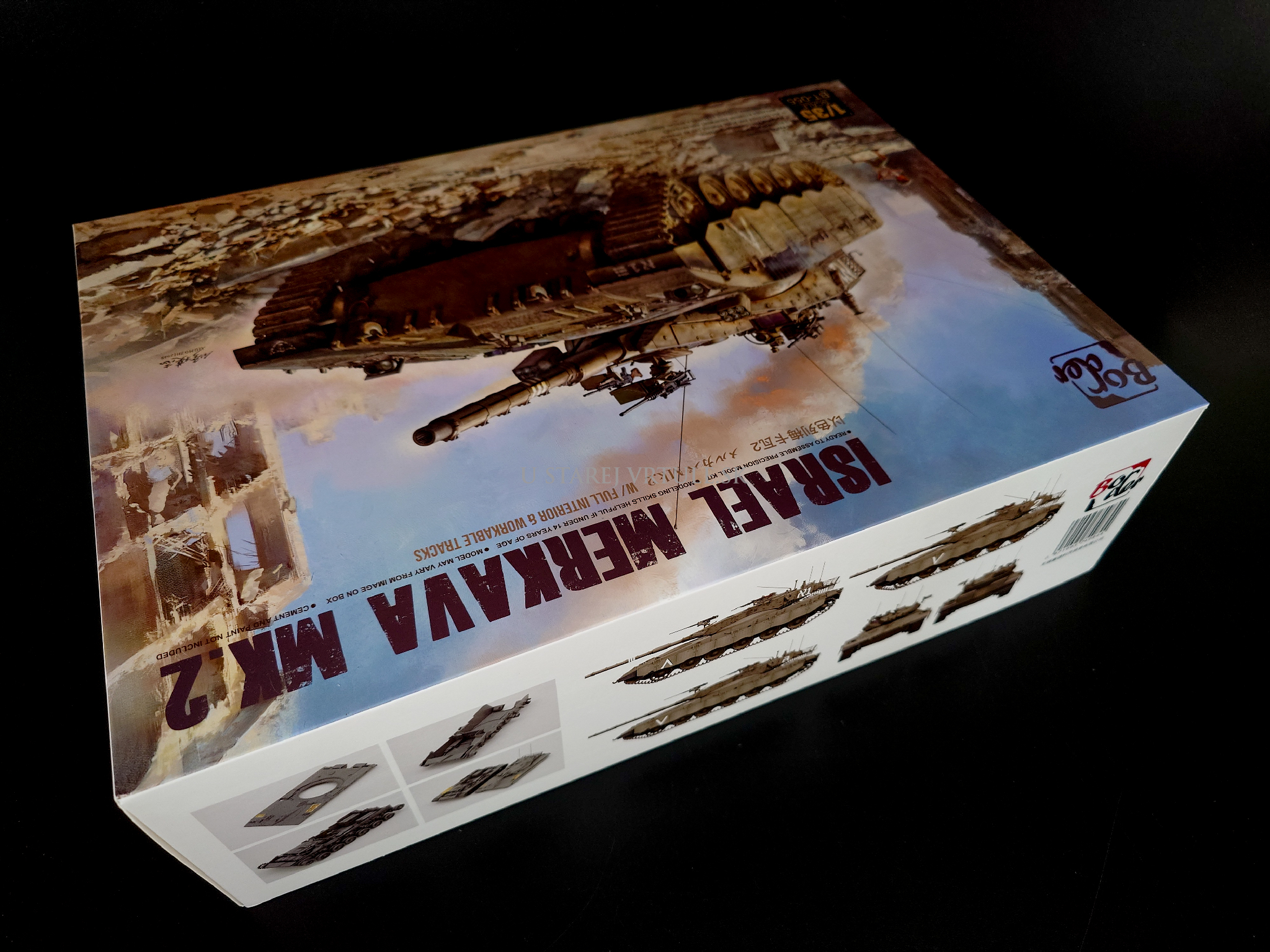 Israel Merkava Mk.2 W/ Full Interior & Workable Tracks 1/35