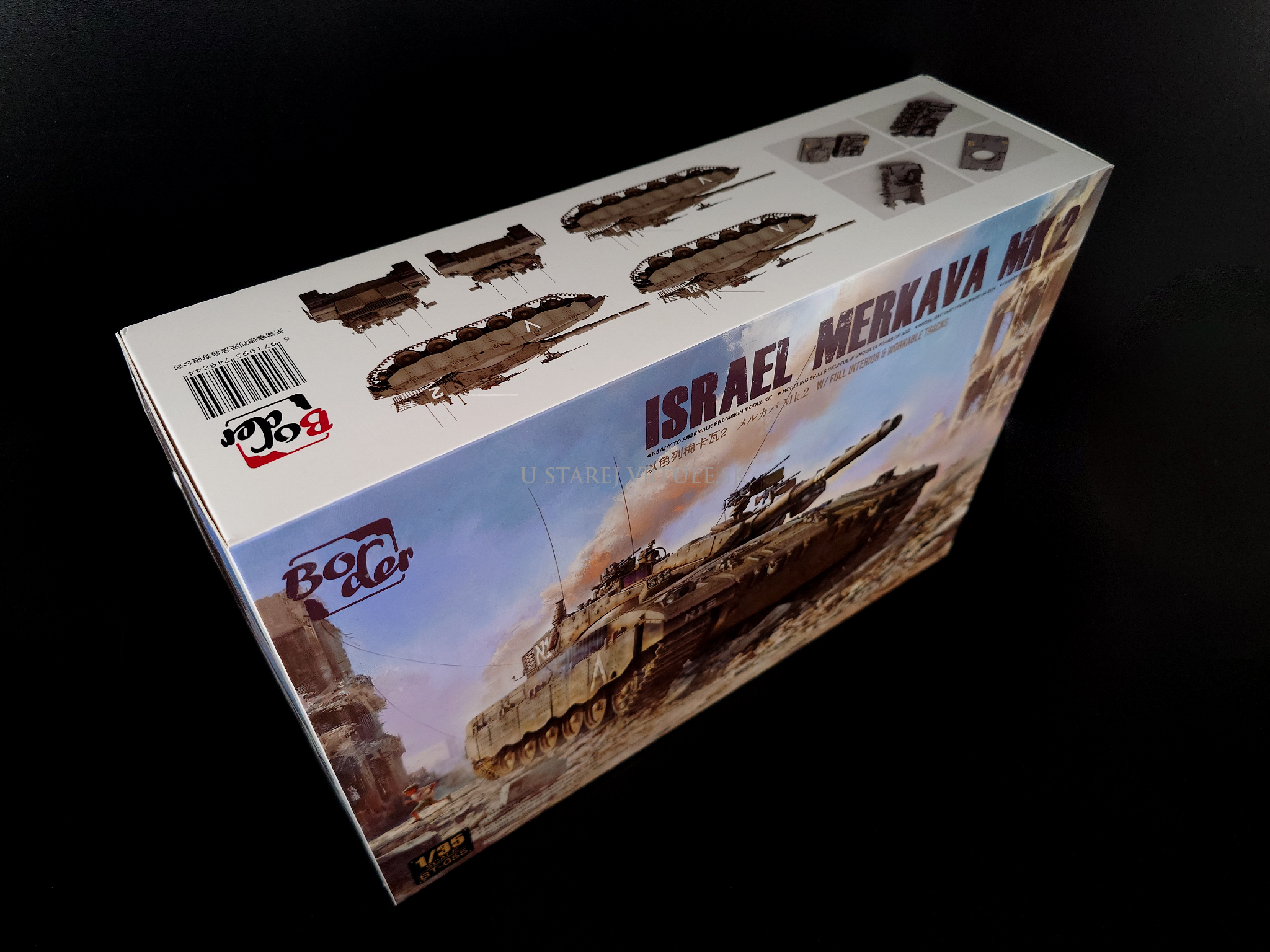 Israel Merkava Mk.2 W/ Full Interior & Workable Tracks 1/35