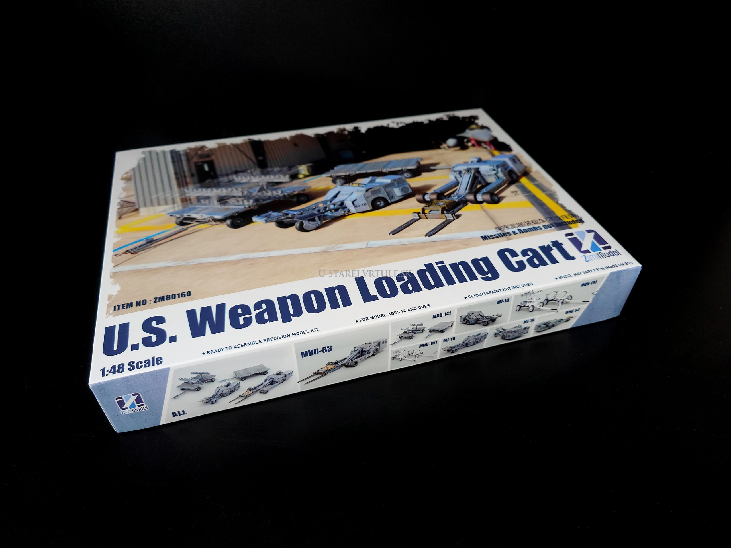 U.S. Weapon Loading Cart 1/48