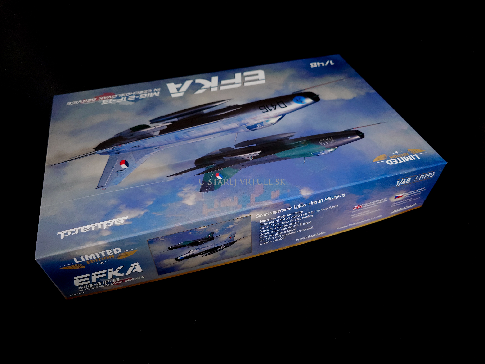 MIG-21F-13 in Czechoslovak service 1/48 LIMITED