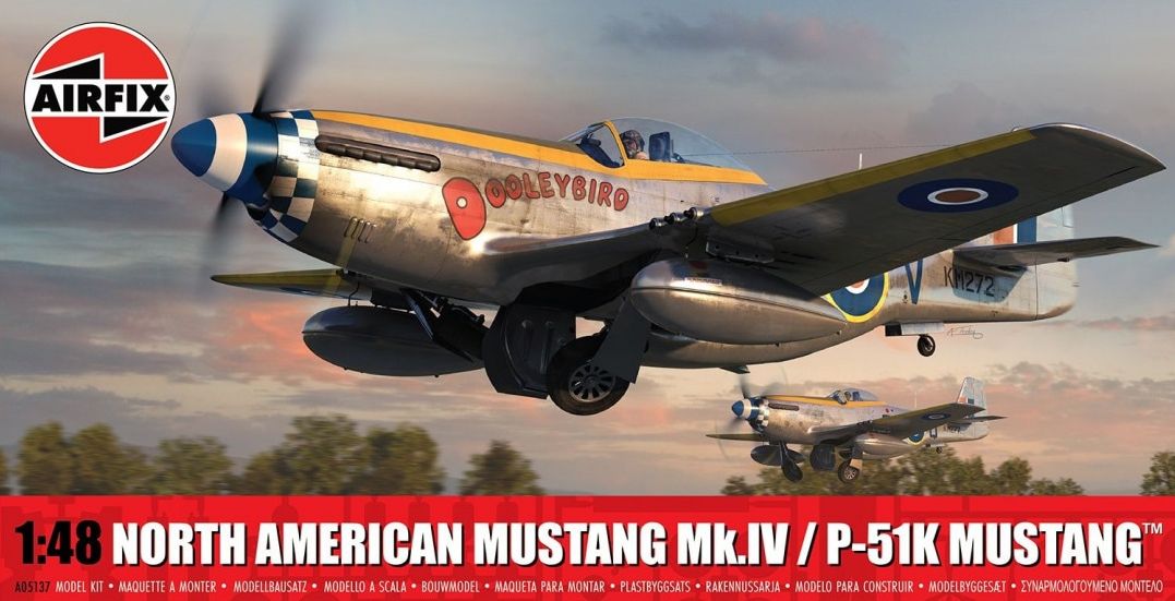 North American Mustang Mk.IV / P-51K Mustang 1/48