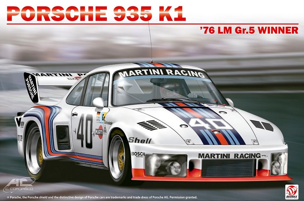 Porsche 935 Turbo 1976 24h Le Mans Gr.5 Winner #40 1/24
