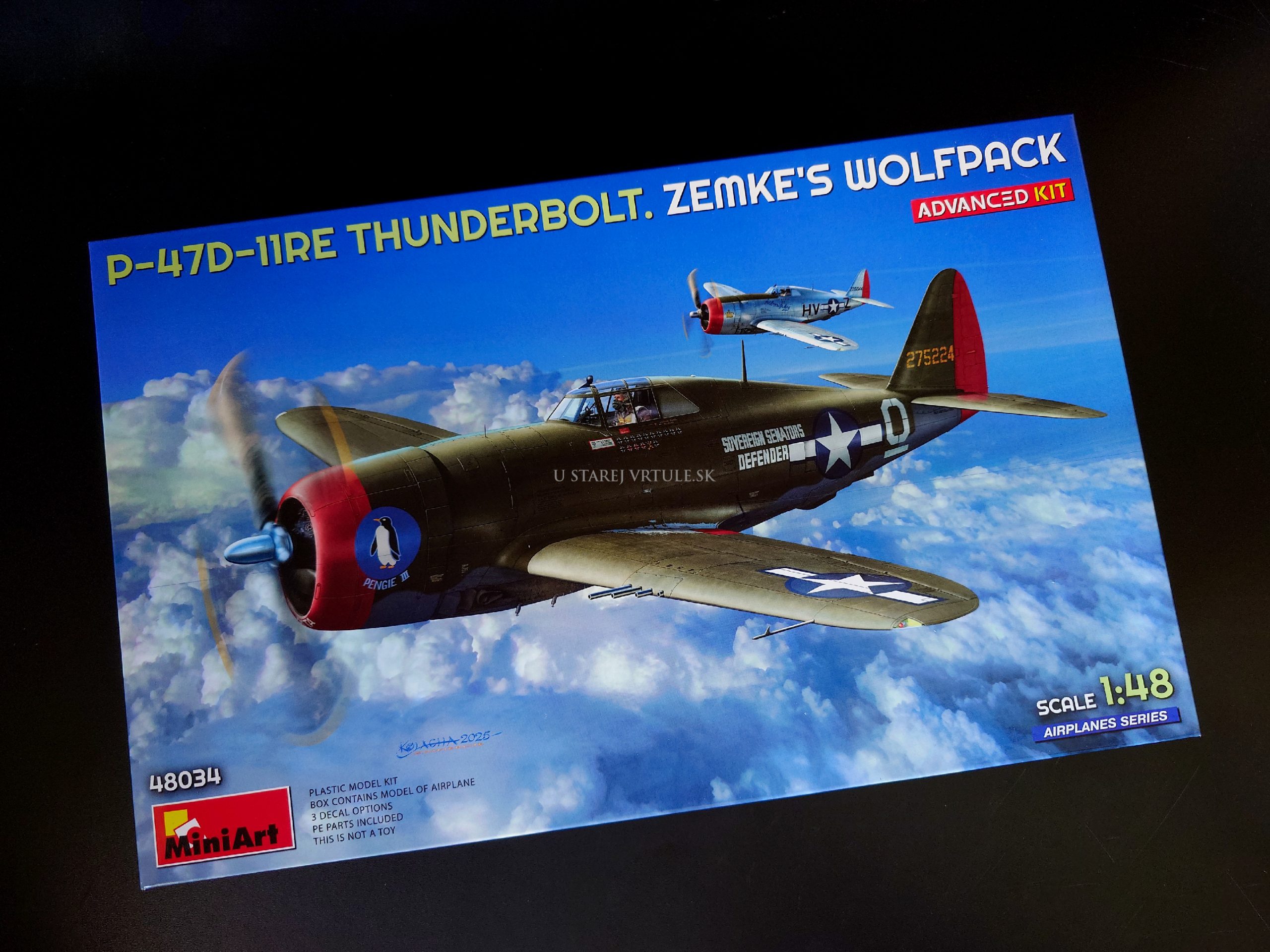 P-47D-11RE Thunderbolt Zemke’s Wolfpack Advanced Kit 1/48 - Image 2