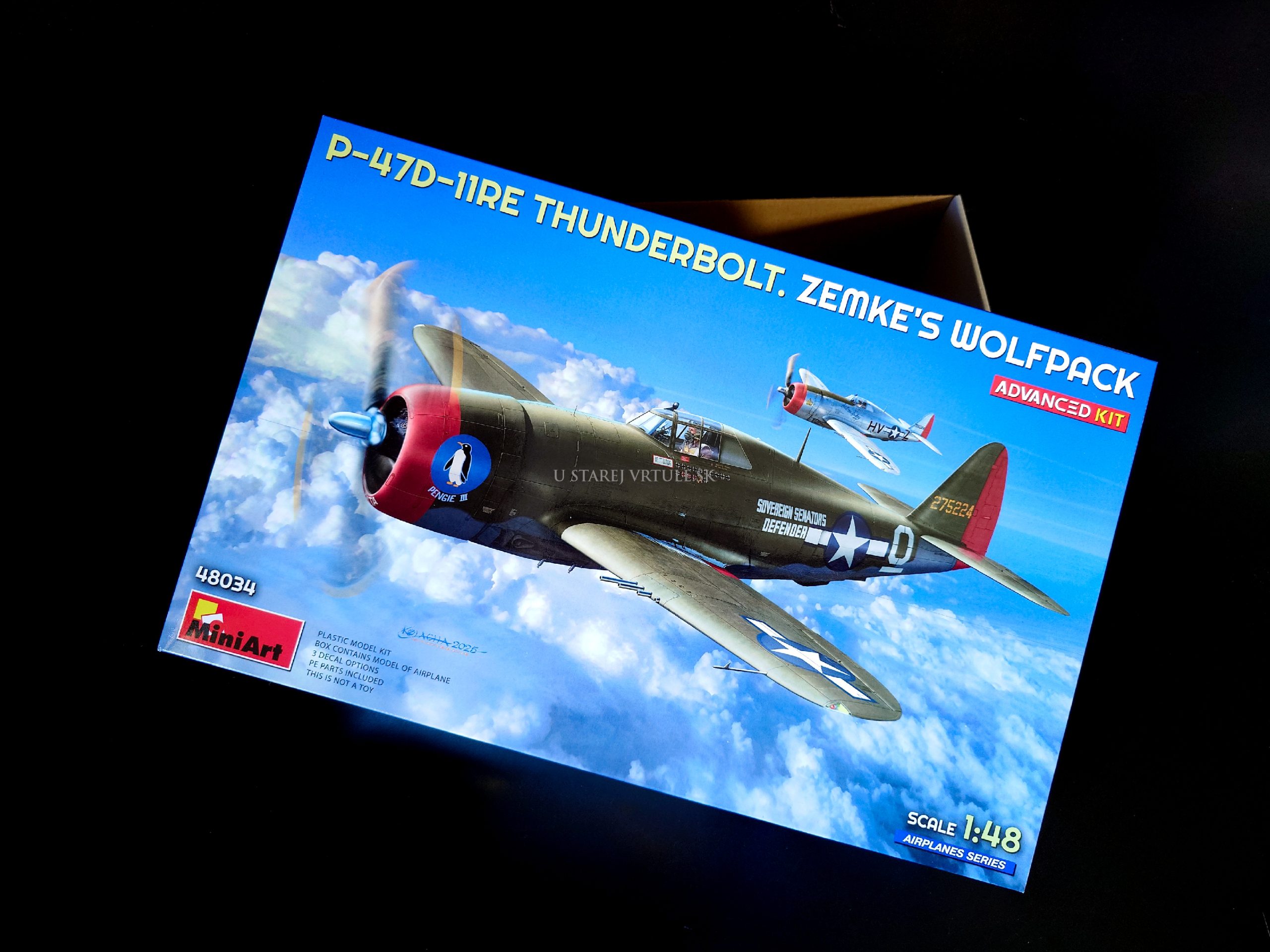 P-47D-11RE Thunderbolt Zemke’s Wolfpack Advanced Kit 1/48 - Image 1