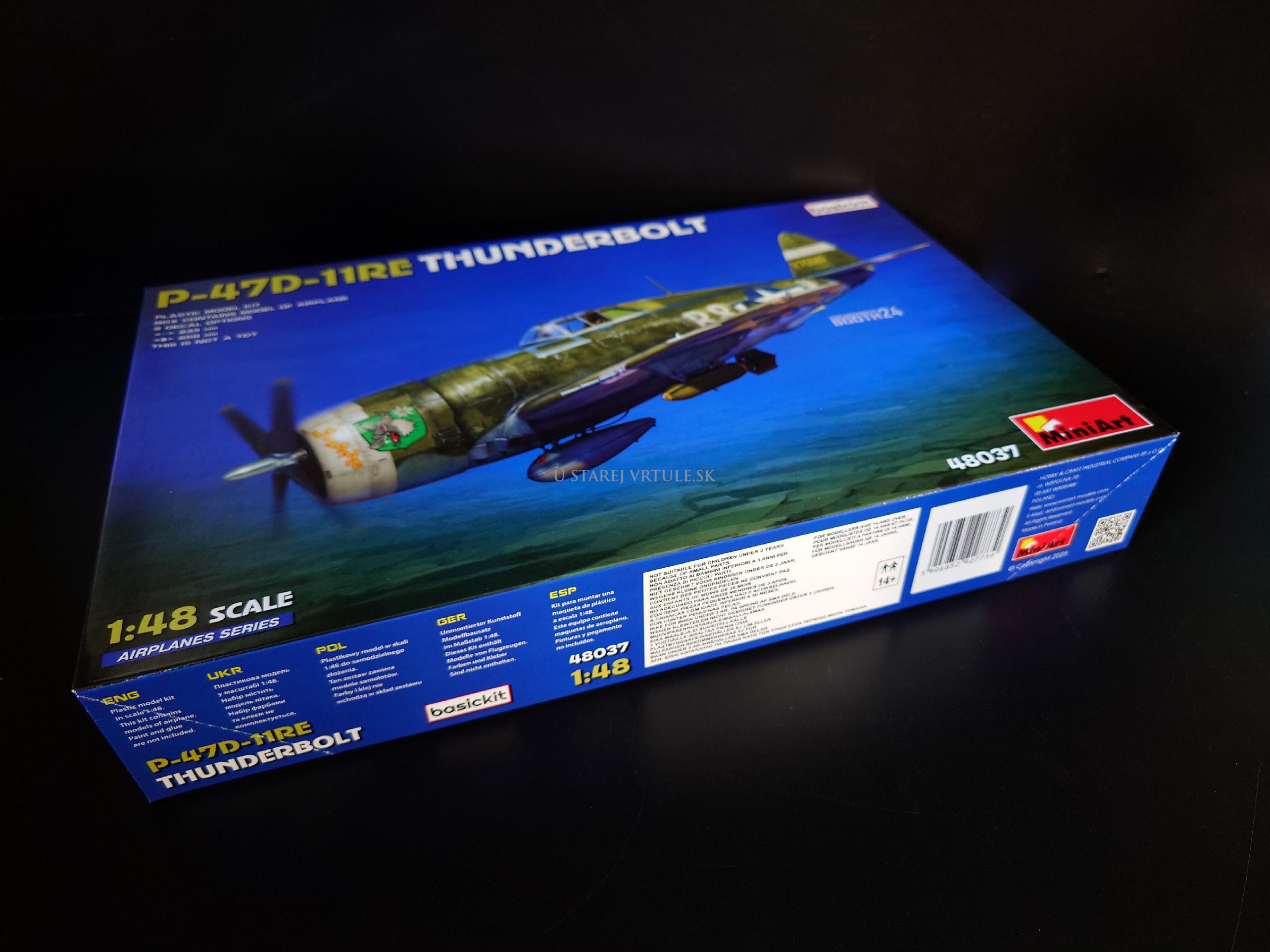 P-47D-11RE Razorback Basic Kit 1/48