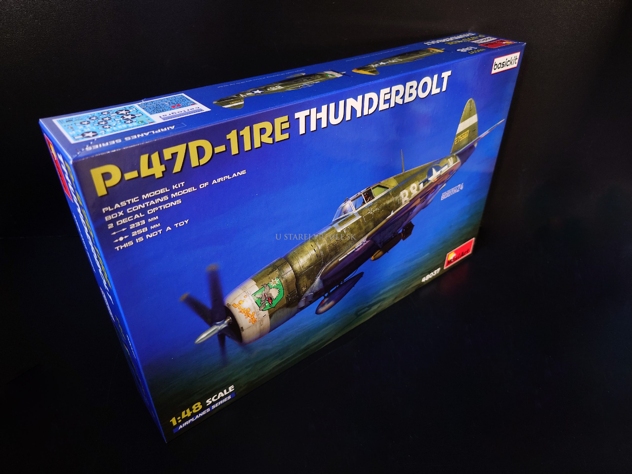 P-47D-11RE Razorback Basic Kit 1/48