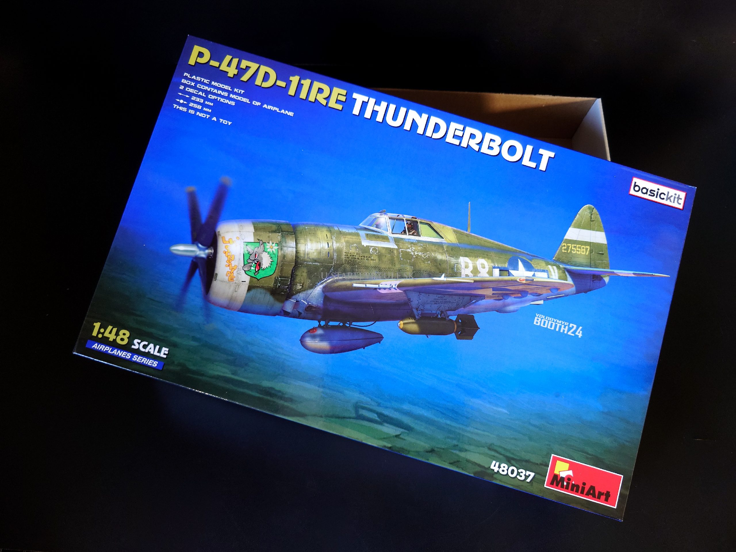 P-47D-11RE Razorback Basic Kit 1/48 - Image 1