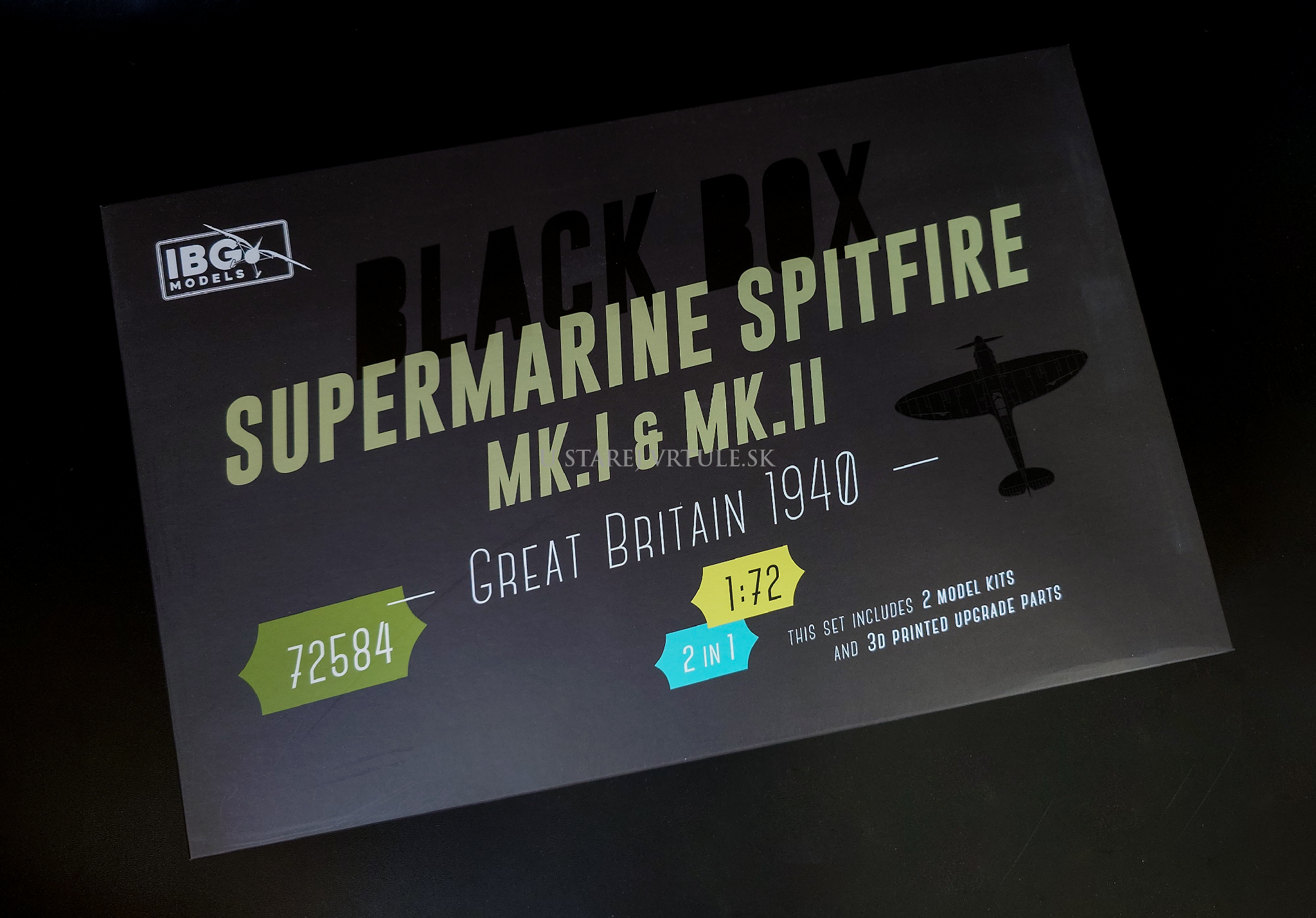 Supermarine Spitfire Mk.I & Mk.II (2 kits) 1/72