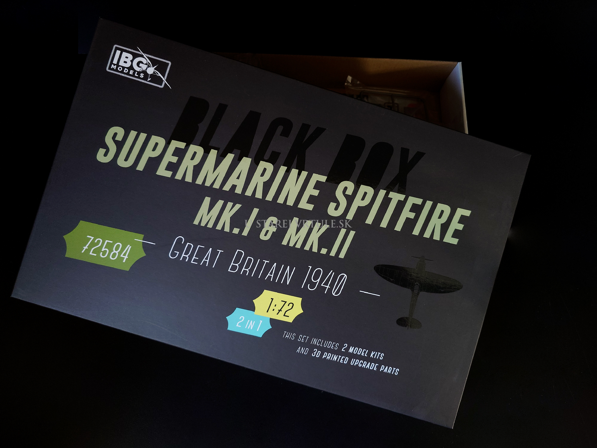 Supermarine Spitfire Mk.I & Mk.II (2 kits) 1/72