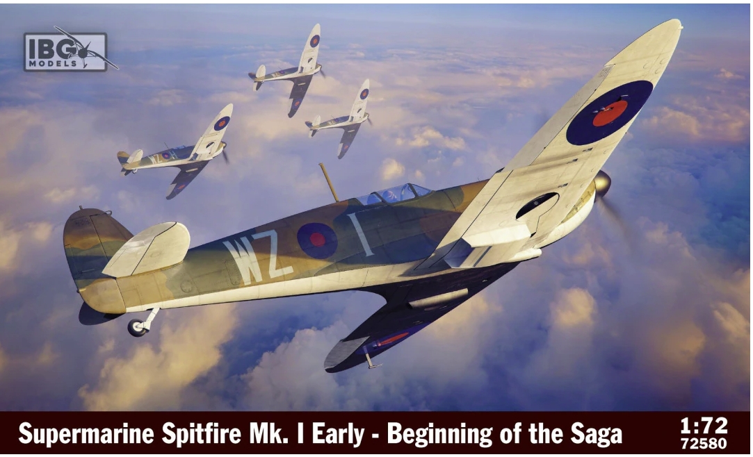 Supermarine Spitfire Mk.I Early - Beginning of the Saga 1/72