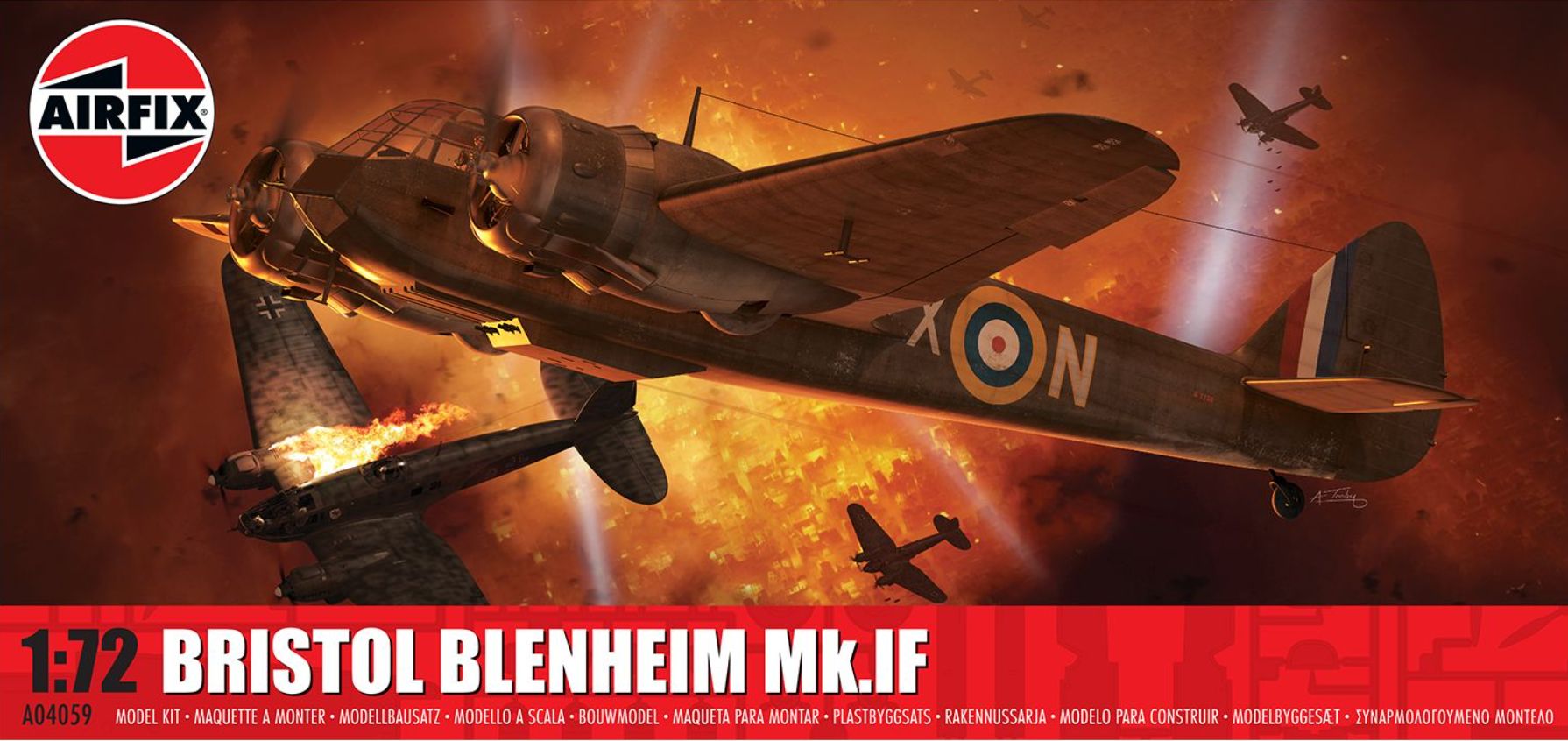 Bristol Blenheim Mk.IF 1/72