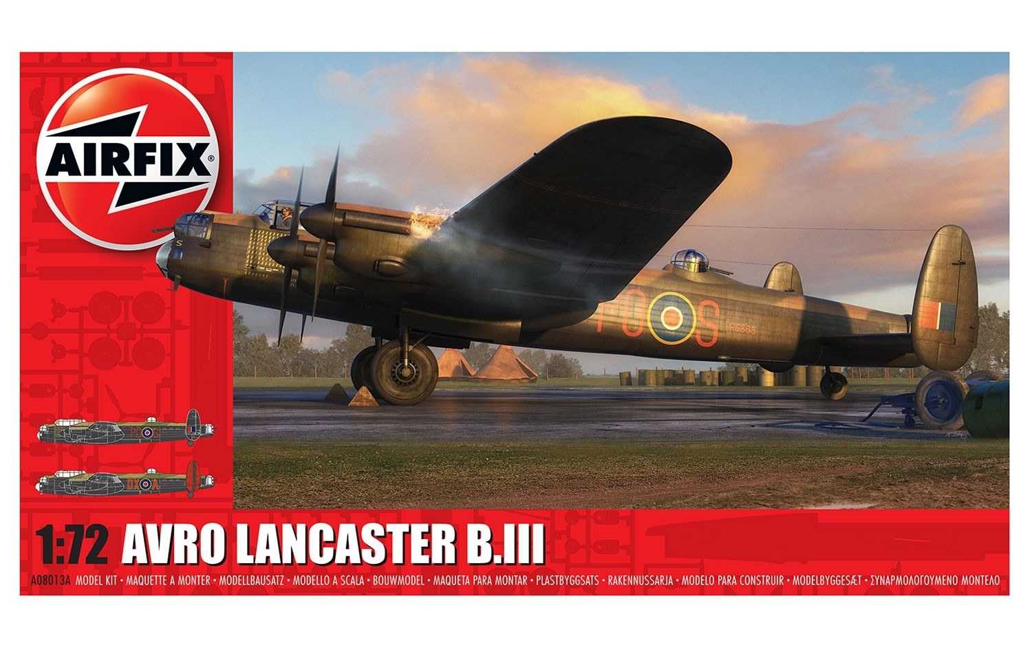 Avro Lancaster B.III (Special) The Dambusters 617 Squadron Operation Chastise 17 May 1943 1/72