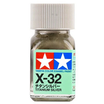 Tamiya Enamel X-32 Titanium Silver