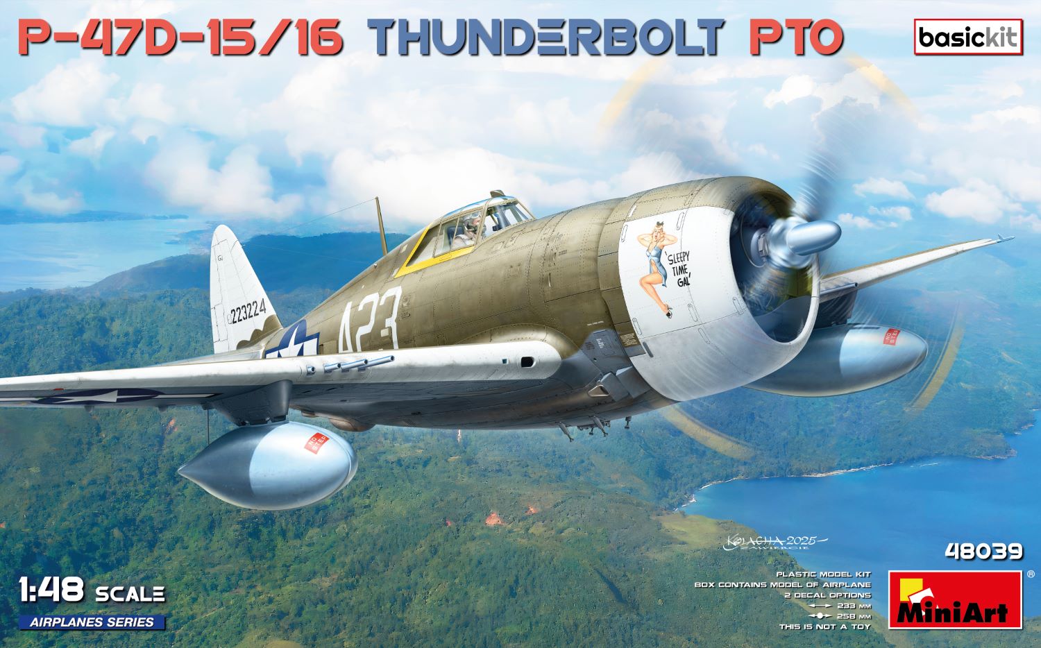 P-47D-15/16 Thunderbolt PTO 1/48