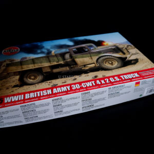 WWII British Army 30-Cwt 4x2 GS Truck 1/35 - rozbalený - Image 2