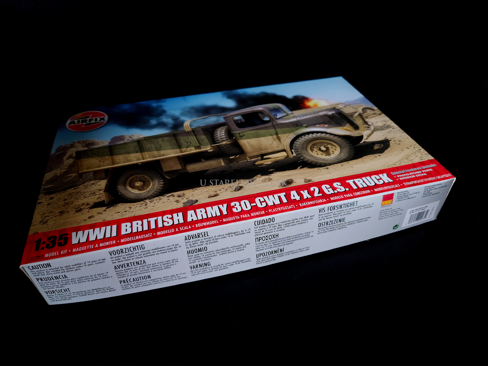 WWII British Army 30-Cwt 4x2 GS Truck 1/35 - rozbalený