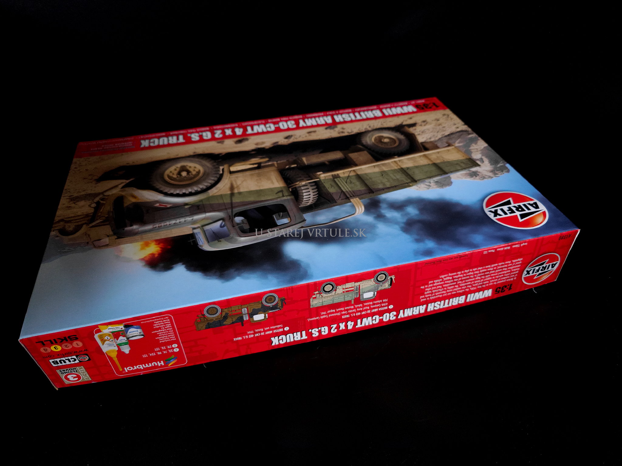 WWII British Army 30-Cwt 4x2 GS Truck 1/35 - rozbalený