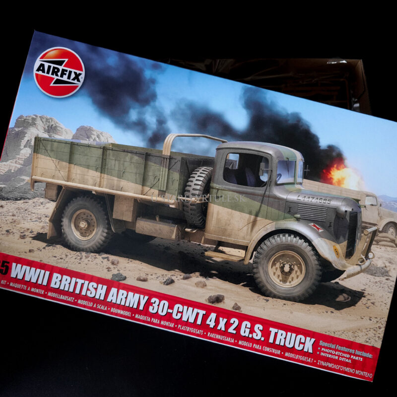 WWII British Army 30-Cwt 4x2 GS Truck 1/35 - rozbalený - Image 1