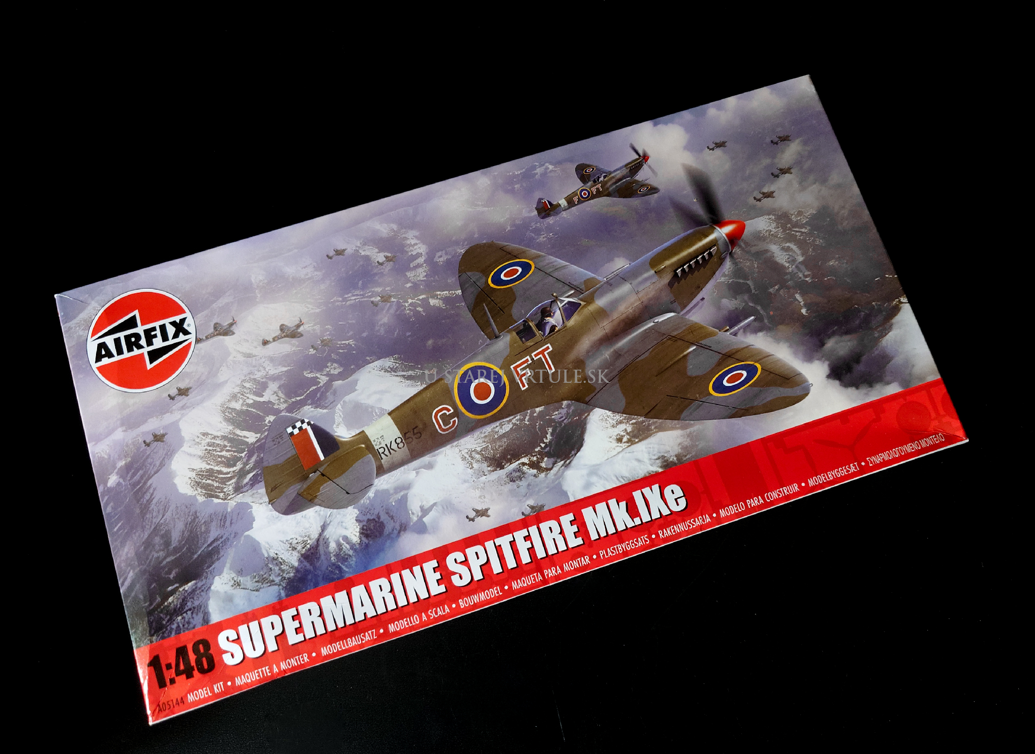 Supermarine Spitfire Mk.IXe 1/48 - rozbalený
