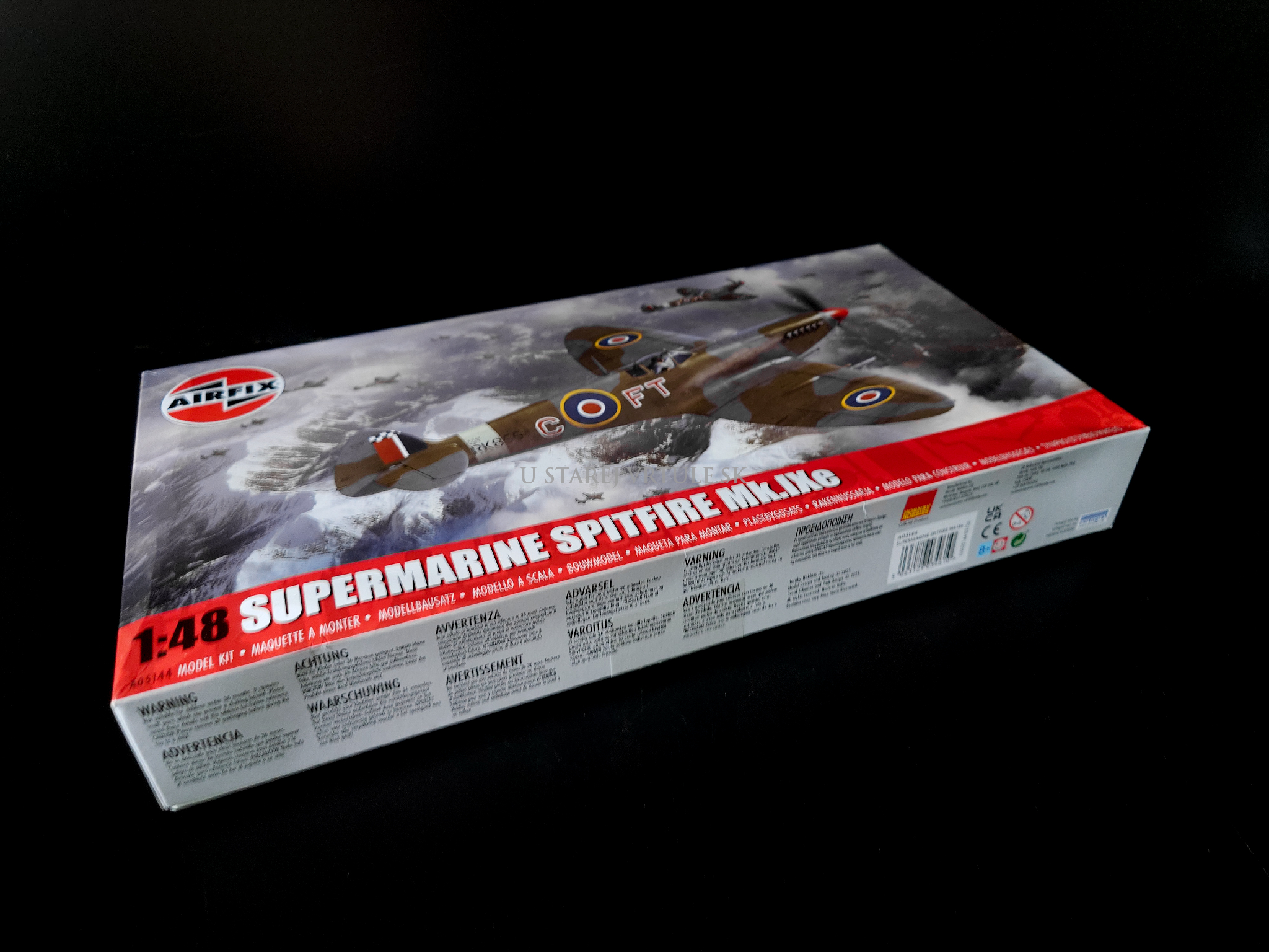 Supermarine Spitfire Mk.IXe 1/48 - rozbalený