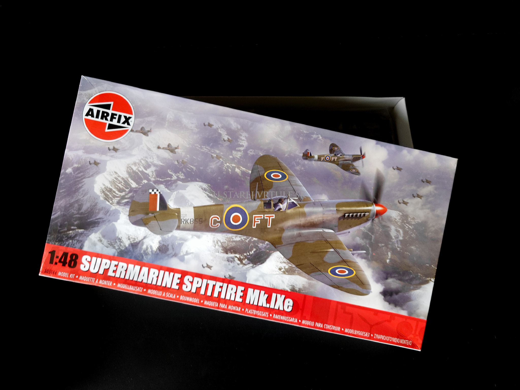 Supermarine Spitfire Mk.IXe 1/48 - rozbalený