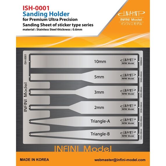 Sanding Holder t0.6 Stainless PE Infini Model