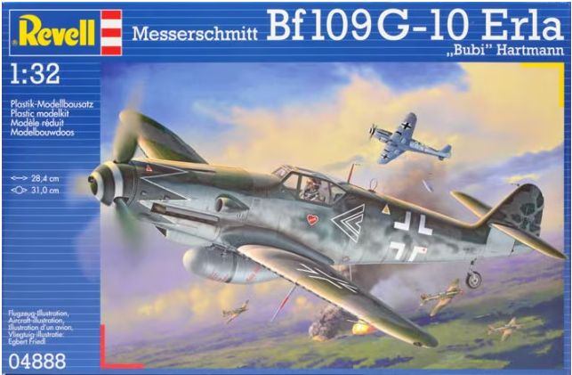 Messerschmitt Bf109G-10 Erla "Bubi" Hartmann 1/32