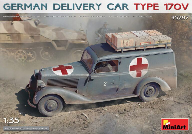 German Delivery Car Type 170V 1/35