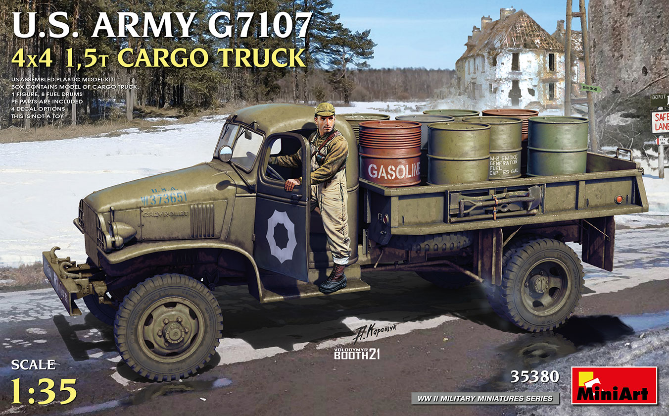 G7107 U.S. Army Cargo Truck 4X4 1,5t 1/35