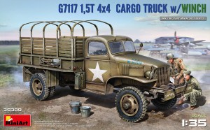 G7117 1,5T 4x4 Cargo Truck w/Winch 1/35