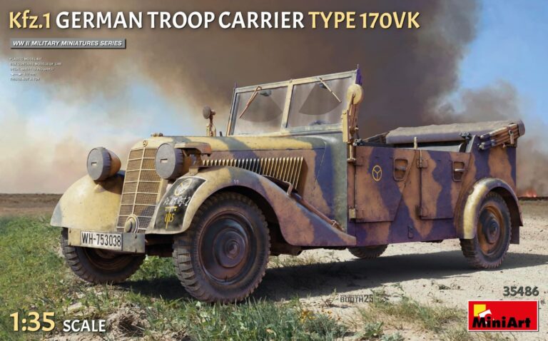 Kfz.1 German Troop Carrier Type 170VK 1/35