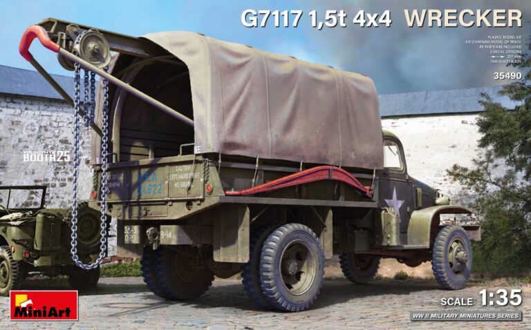 G7117 1,5t 4x4 Wrecker 1/35