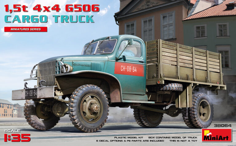 1,5T 4x4 G506 Cargo Truck 1/35