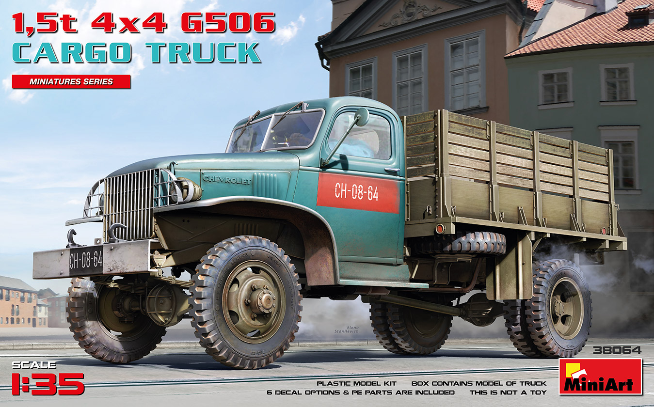 1,5T 4x4 G506 Cargo Truck 1/35