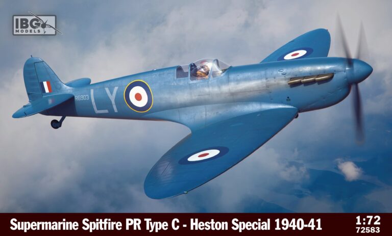 Supermarine Spitfire PR Type C – Heston Special 1940-41 1/72