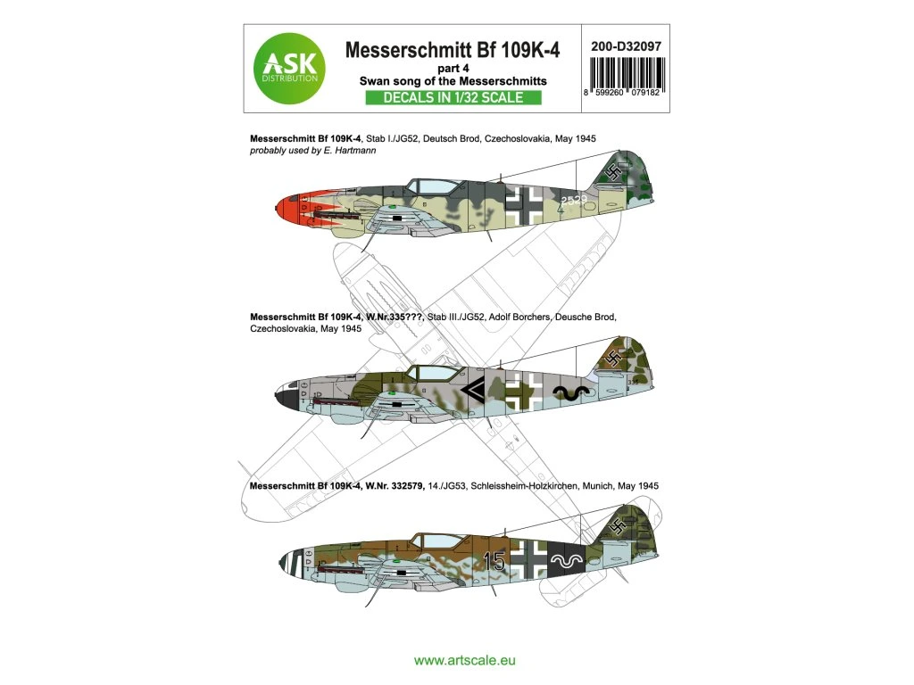 Bf 109K-4 Part 4: Swan song of the Messerschmitts 1/32