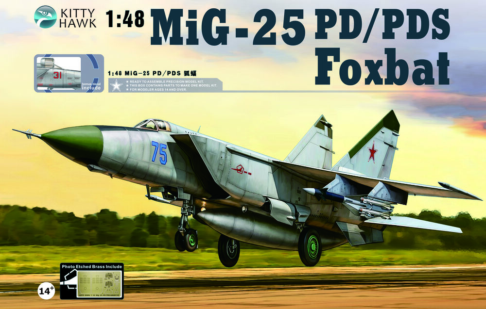 Mikoyan-Gurevich MiG-25 PD/PDS Foxbat 1/48