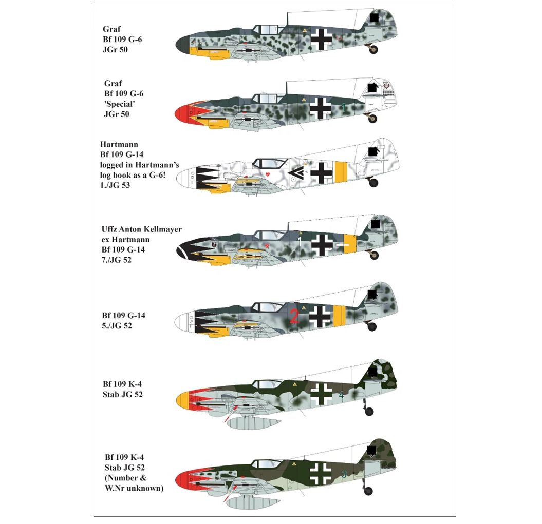 Tulip Bf 109s 1/48