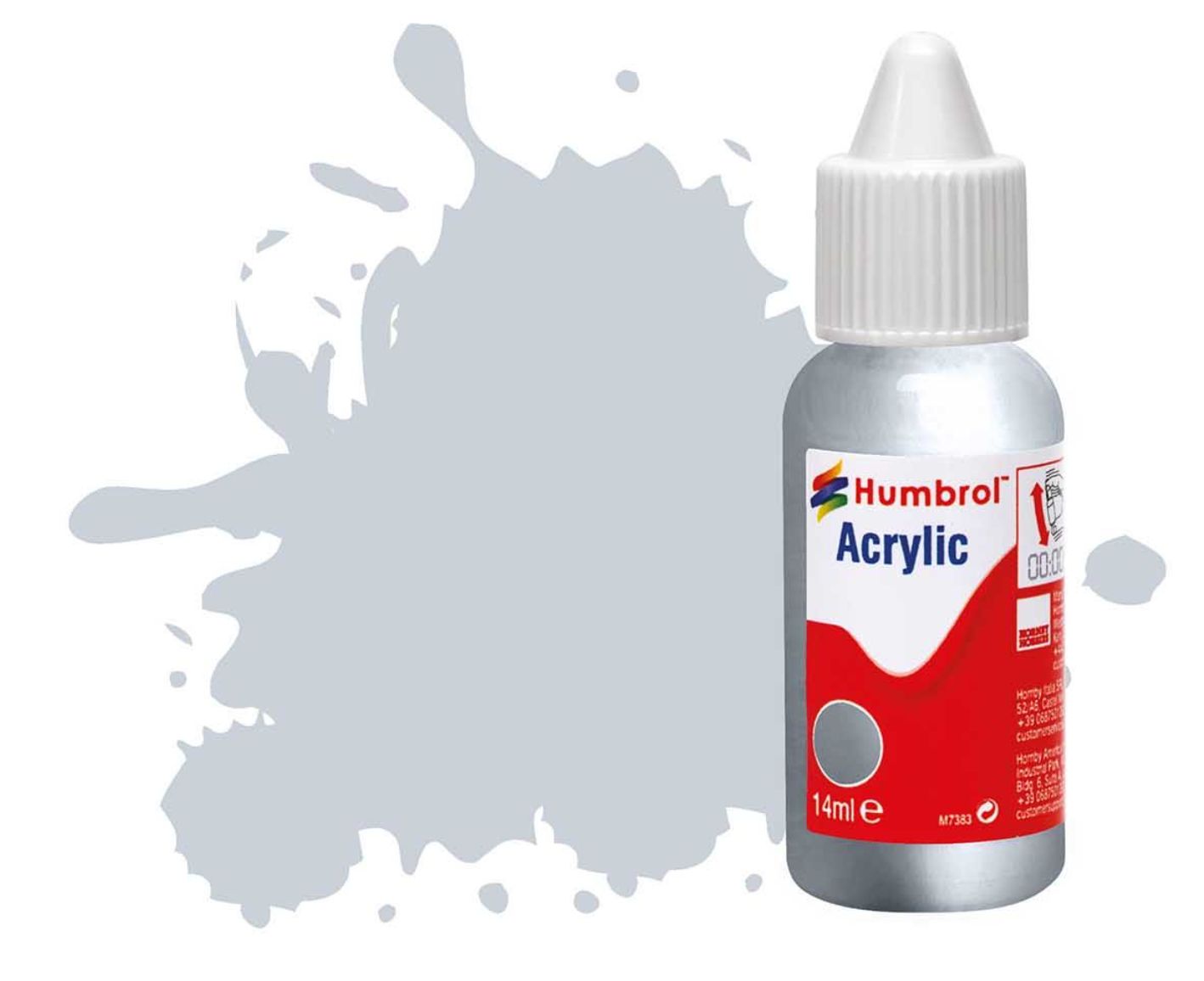 Humbrol Acrylic: 56 - Aluminium - Metallic – (14ml)