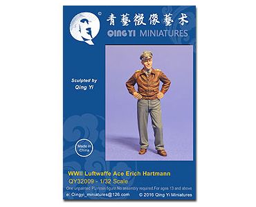 WWII Luftwaffe Ace Erich Hartmann 1/32