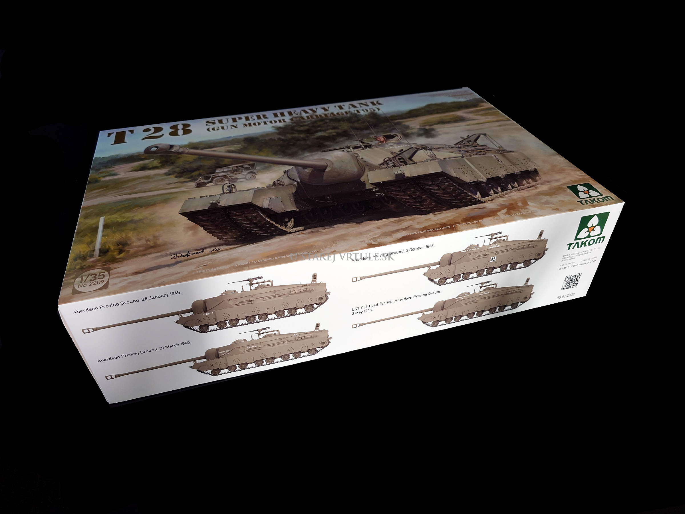 T28 Super Heavy Tank (Gun Motor Carriage T95) 1/35