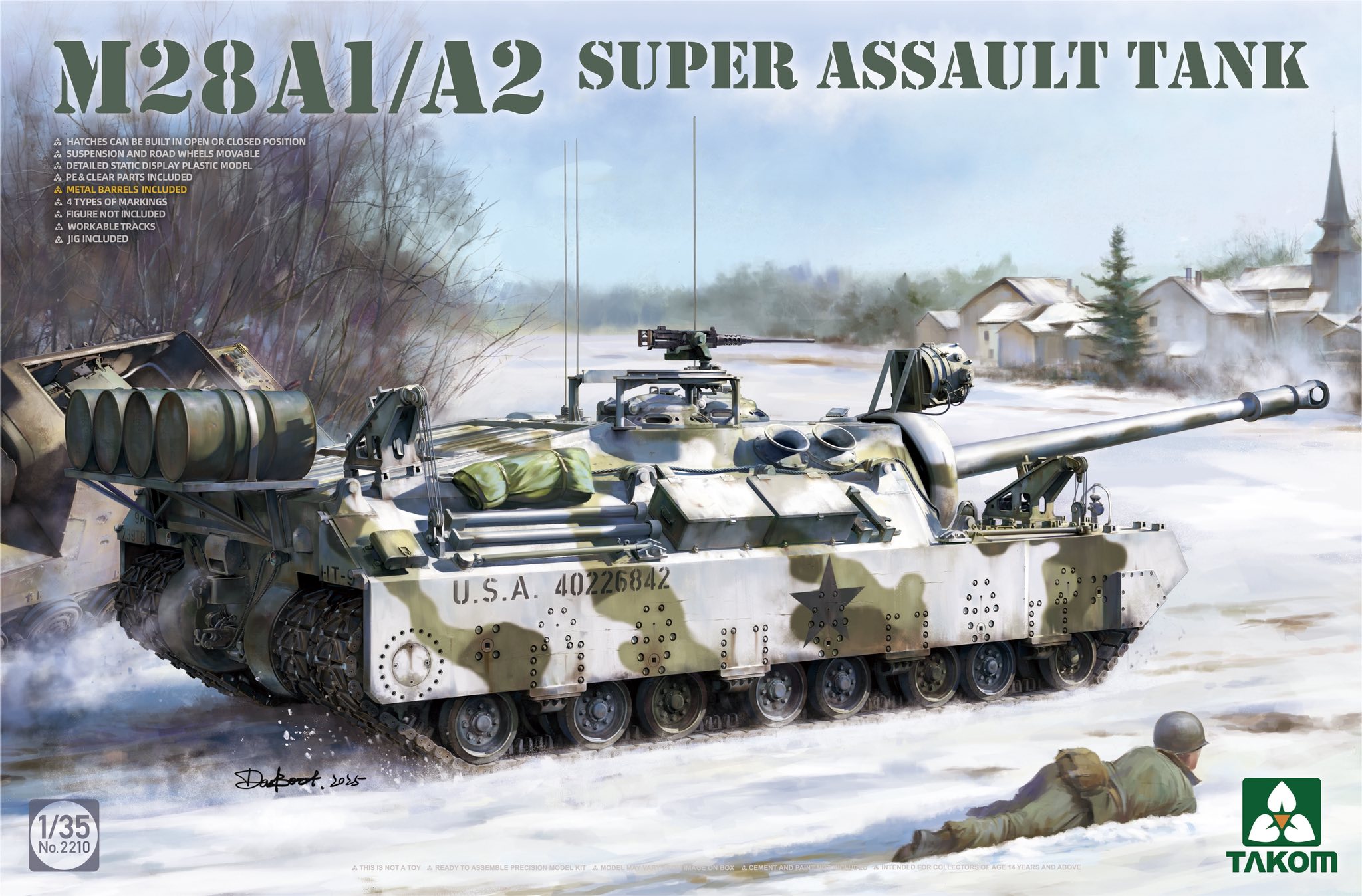 M28A1/A2 Super Assault Tank 1/35