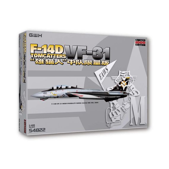 Grumman F-14D Tomcat VF-31 "Tomcatters" 1/48 LIMITED