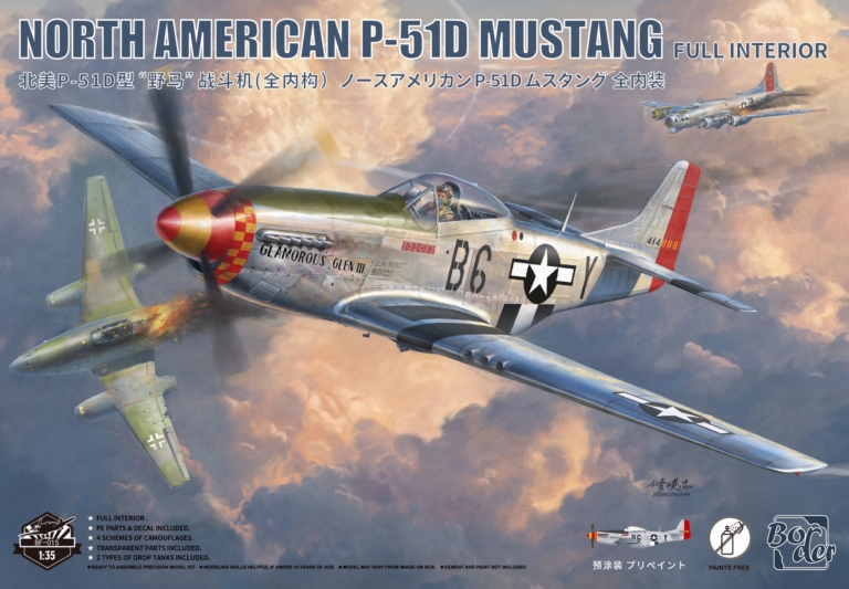North American P-51D Mustang 1/35
