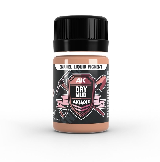 AK - DRY MUD – ENAMEL LIQUID PIGMENT